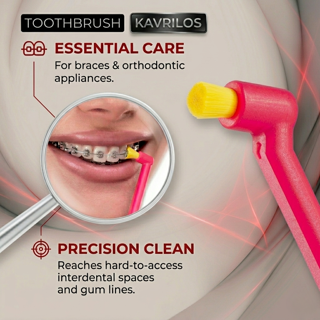 Kavrilos Ultra Soft Single Tuft Toothbrush