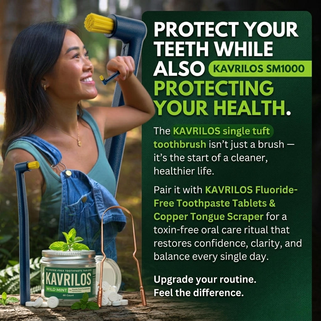 Kavrilos Ultra Soft Single Tuft Toothbrush
