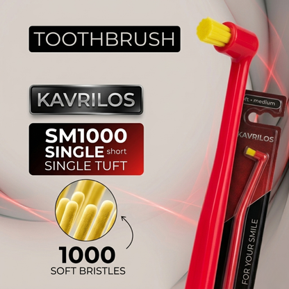 Kavrilos Ultra Soft Single Tuft Toothbrush