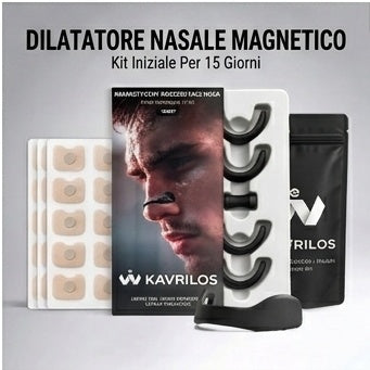 Kavrilos Strisce Nasali Magnetiche – Set Premium 30 Paia